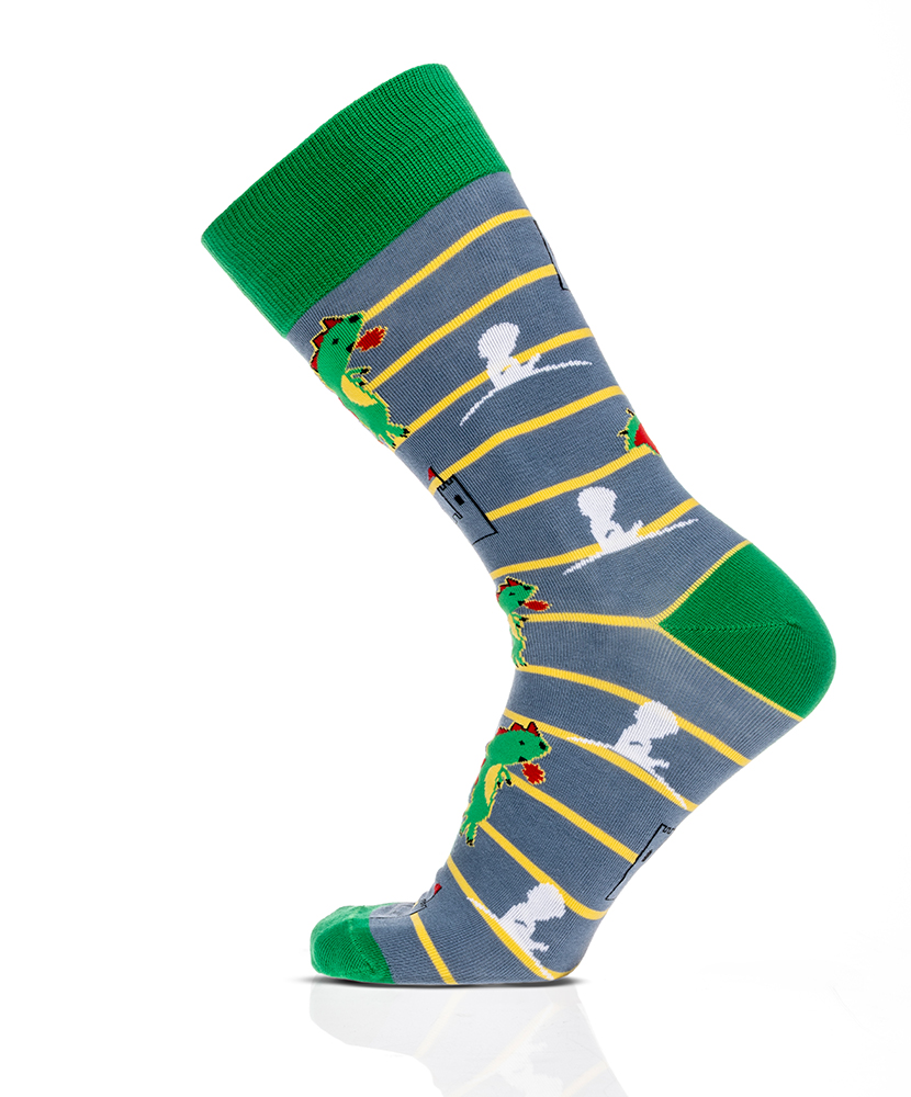 Primary image St. Jude Dragon Dress Socks